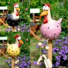 Big Eyed Funny Chicken Statue
