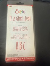 Sizzix alphabet die the - sizzix, 'the
