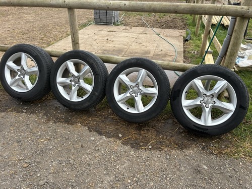 Audi alloy wheels - alloy, 18”