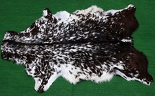 Luxury Goat hide Rug Hair on