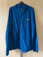 Men's Rab Blue Borealis Jacket Size XXL - Blue