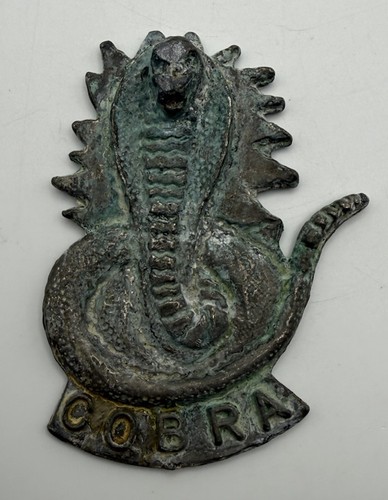 Vintage cobra snake cast - cobra, metal
