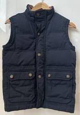Abercombie and Fitch Boys Navy Gilet Size large
