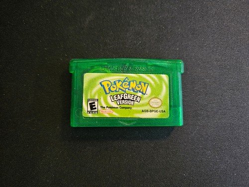 Pokemon leaf green - game, boy