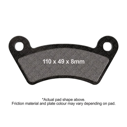 Ebc cycle sintered brake - sintered,