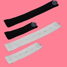 4x Pants Extender Waistband Trousers  Expander Adjustable Jeans Skirt Button