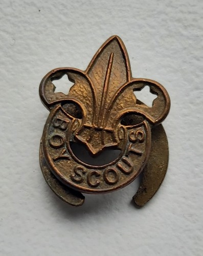 Vintage boy scout lapel - boy,