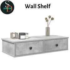 Wall Shelf with Drawers