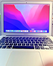 Apple Mackbook Air 13'' 2015  A1466 1.6GHZ Core i5 Ram 4GB SSD 120GB OS Monetary