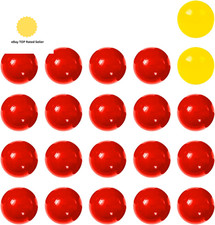 Plastic Game Balls - 21 Pcs