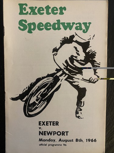 1966 exeter newport - 1966, speedway