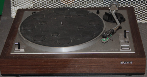 Sony 1350 turntable record - sony,