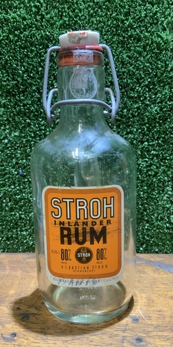 Rare vintage stroh rum - vintage,