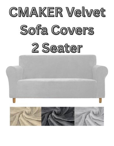 Velvet elastic sofa slip - elastic,