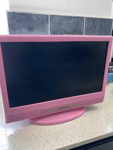 Retro pink alba lcd tv - retro,