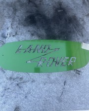 Land Rover Garage Signage Metal Sign