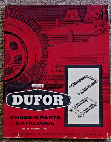 Dufor chassis parts catalogue - dufor,