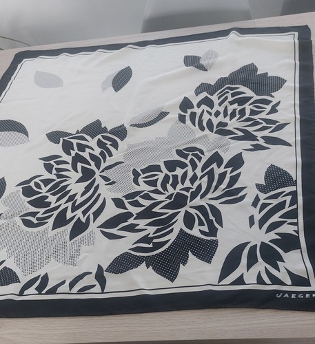 Jaeger vintage silk scarf - jaeger,