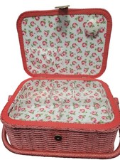 Floral Sewing Basket with