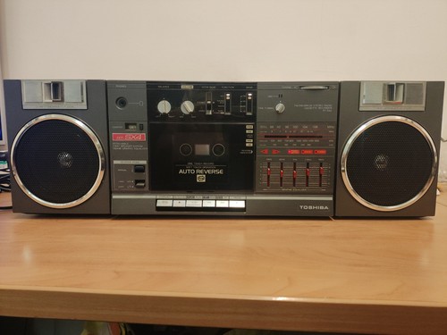 Toshiba 80s sx4 - toshiba, boombox