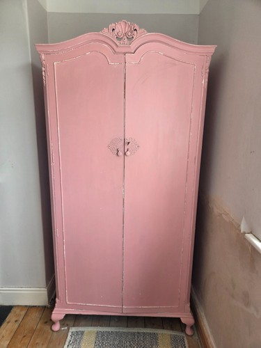 Large vintage dusky pink - dusky,