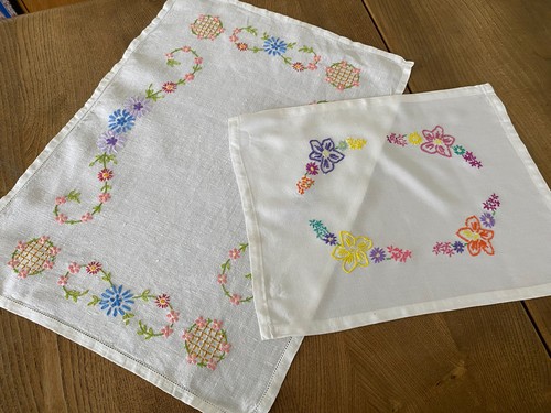 Vintage hand embroidered - vintage,
