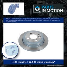 Brake discs pair - discs, solid