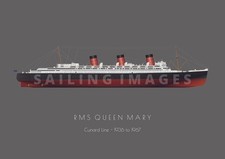 RMS Queen Mary Cunard ocean