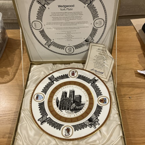 Wedgwood commemorative plate - wedgwood,