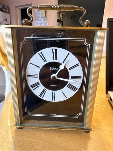 Vintage brass tudor quartz - brass,