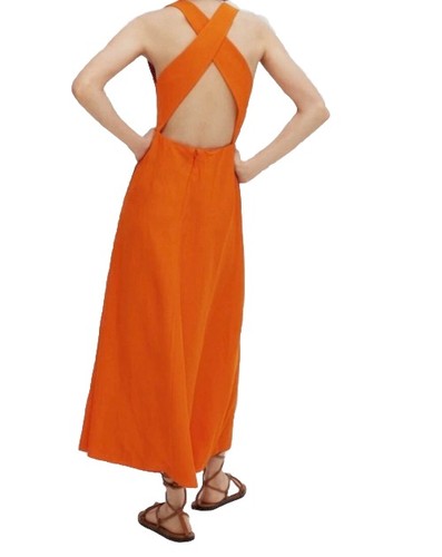 Massimo dutti orange - low, back