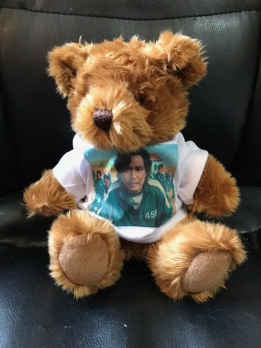 Squid game teddy bear 456 - bear, lee
