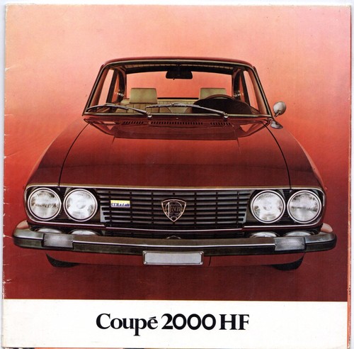 Lancia 2000 coupe 1972 1975 - lancia, hf