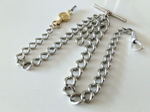 Antique double albert pocket - double,