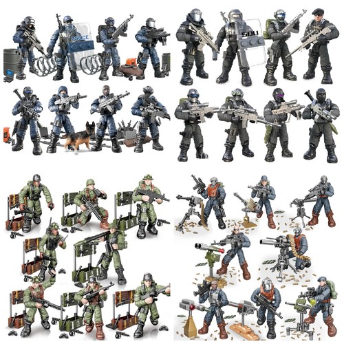 Army action figures - army,