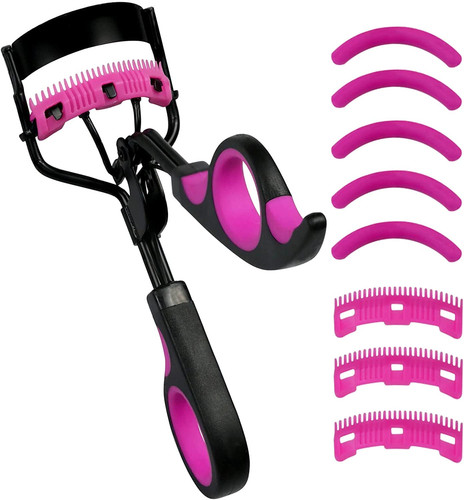 Eyelash curlers with comb - curlers,
