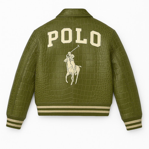 Polo croc embossed leather - polo,