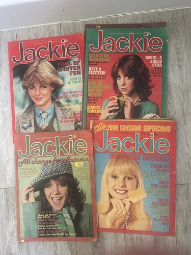 Vintage jackie magazines - jackie,
