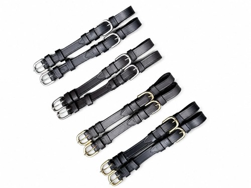 Leather cheek pieces - cheek,