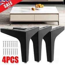 4X 10cm Metal Furniture Legs
