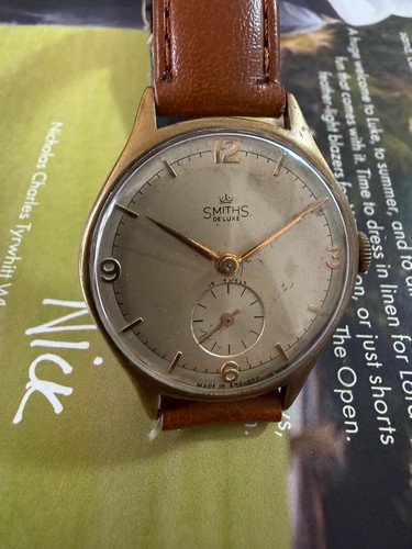 Mens smiths deluxe watch - smiths,