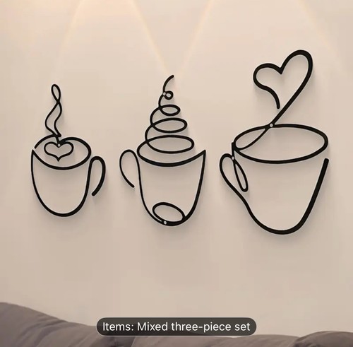 Coffee cup metal - coffee, art