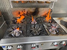 Restaurant 6 Burner Gas Cooker