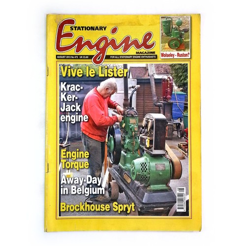 Stationary engine magazine - stationary,