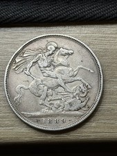 Victoria crown 1889 0 - crown,, 1889,