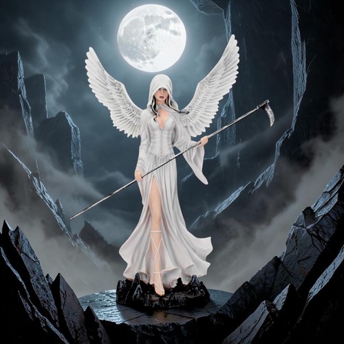Angel mercy figurine gothic - figurine,