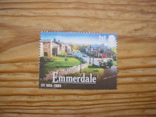 Mnh stamp 1st class emmerdale - stamp,