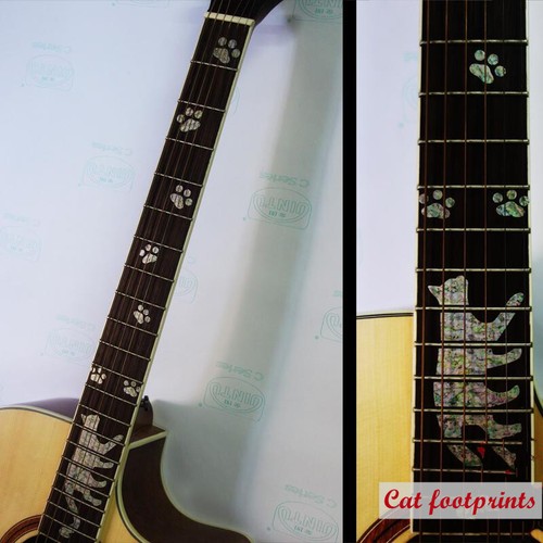 Inlay sticker markers neck - inlay,