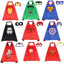 Kids Boy Superhero Cape And