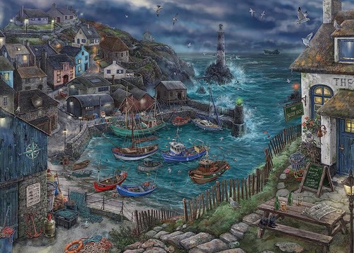 Ravensburger escape lighthouse - escape,